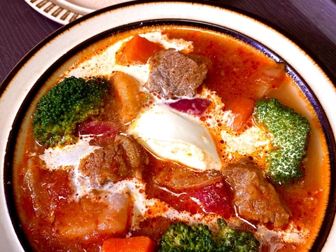 ⭐️クリスマスのボルシチ風スープ⭐️